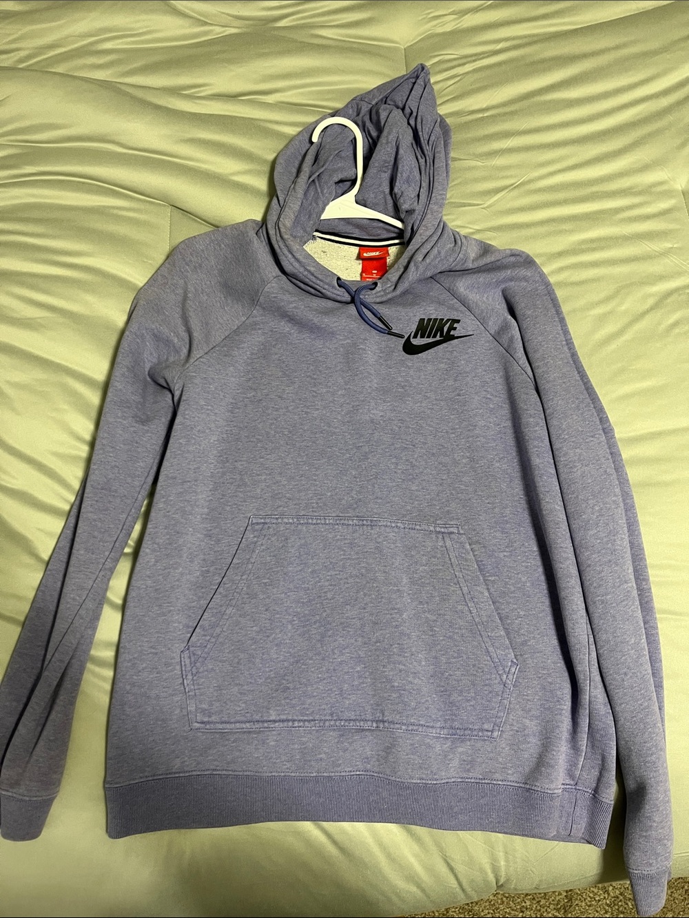 Nike woman’s  Light purple Style Hoodie with Black Logo